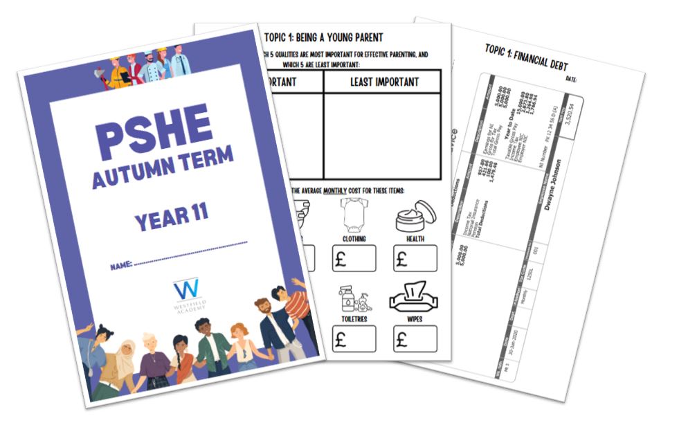 PSHE Booklets PSHE Booklets